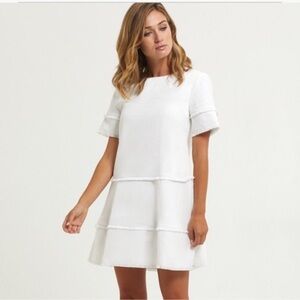 Marie Oliver Jillian Dress White Size L